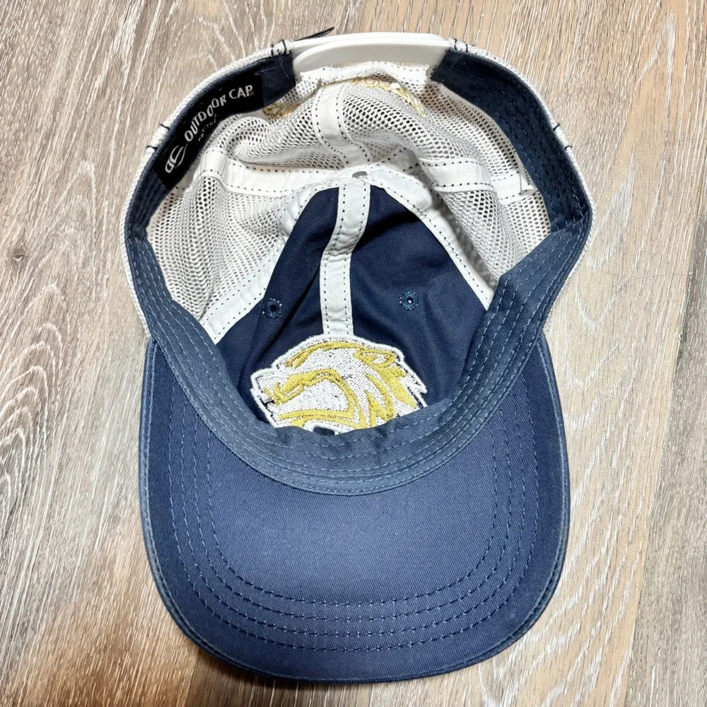 Nashville Predators Outdoor  Cap‎ Navy Blue White Super Booster Trucker Hat Snap